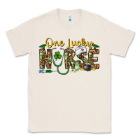 Natural one lucky nurse Classic Tee - CowhideDigitalArt