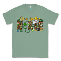 Sage one lucky nurse Classic Tee - CowhideDigitalArt