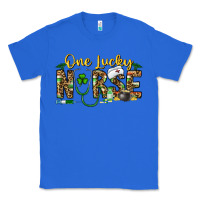 True Royal one lucky nurse Classic Tee - CowhideDigitalArt