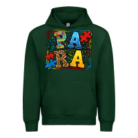 Forest Green autism leopard frame para Urban Hoodie - LillyAllenDesigns