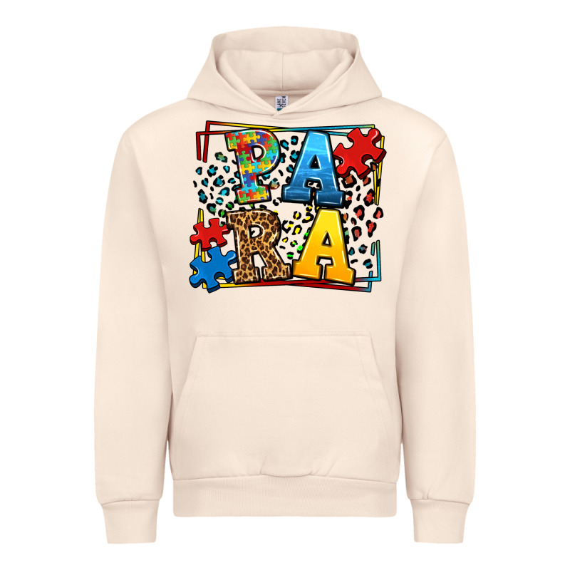 Autism Leopard Frame Para Urban Hoodie by LillyAllenDesigns | Teevron