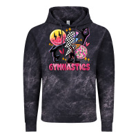 Cloud Black retro gymnastics Vintage Hoodie - MaliasSmallBusiness