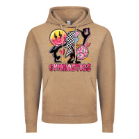 Vintage Coffee retro gymnastics Vintage Hoodie - MaliasSmallBusiness