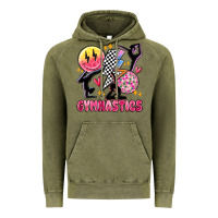 Vintage Olive retro gymnastics Vintage Hoodie - MaliasSmallBusiness