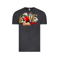 Vintage Black teacher school love Vintage Tee - NancyCooperArtShop