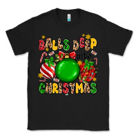 Black balls deep into christmas Classic Tee - MaliasSmallBusiness