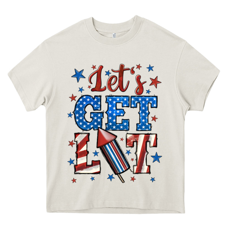 Let's Get Lit Heavy Core Tee by BundleAndBundleShop | Teevron