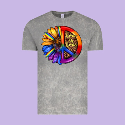 Love Is Love Vintage Tee Designed By Jahusdesignshop