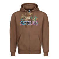 Chestnut Happy Easter Day rodeo Zipper Hoodie - HowdyJamesFarm