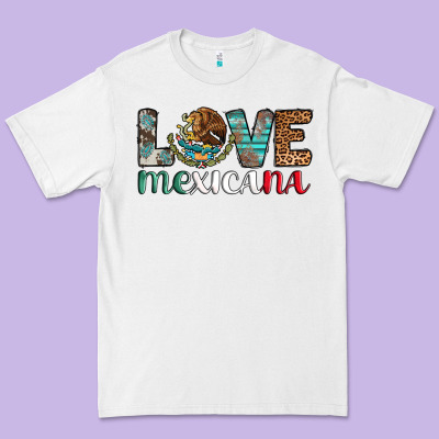 Love Mexicana Revise Premium Tee Designed By Adodesignshop