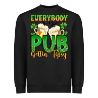 Black everybody in the pub gettin tipsy Heavyweight Sweatshirt - Artiststas