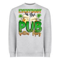 Heather Grey everybody in the pub gettin tipsy Heavyweight Sweatshirt - Artiststas