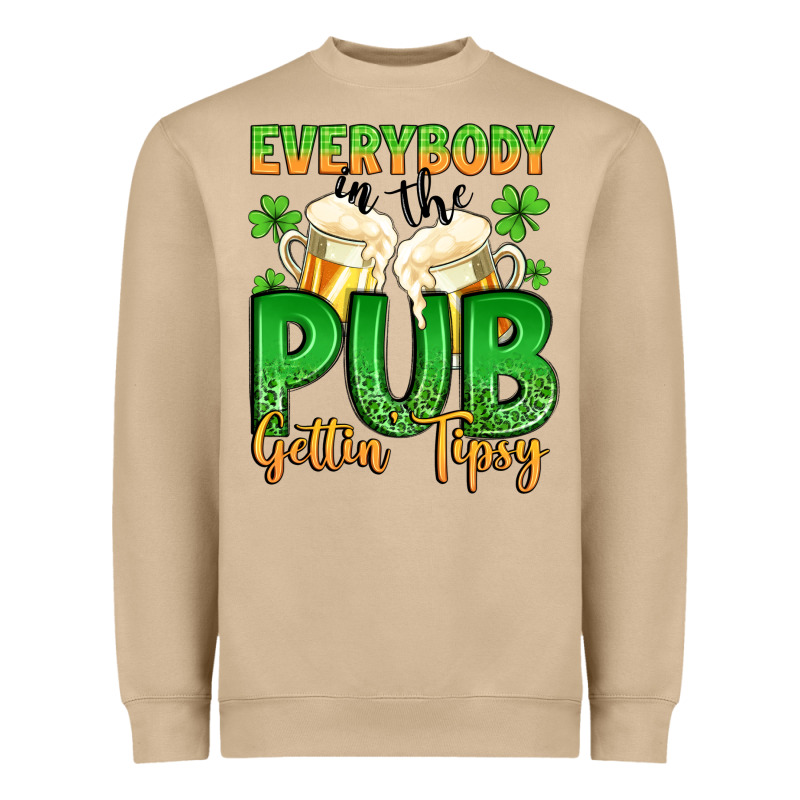 Everybody In The Pub Gettin Tipsy Heavyweight Sweatshirt by Artiststas | Teevron