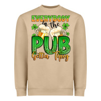 Mushroom everybody in the pub gettin tipsy Heavyweight Sweatshirt - Artiststas