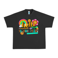 Pigment Black hello second grade Urban Heavy Tee - NancyCooperArtShop