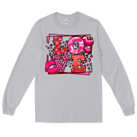 Moon Dust Love Valentine's Day leopard frame Long Sleeve Tee - LillyAllenDesigns