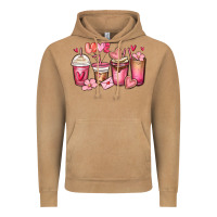 Vintage Camel valentines day coffee cups Vintage Hoodie - MaliasSmallBusiness