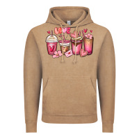 Vintage Coffee valentines day coffee cups Vintage Hoodie - MaliasSmallBusiness