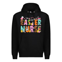 Black Easter nurse Easter Day Premium Hoodie - HowdyJamesFarm