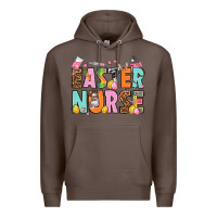 Coffee Easter nurse Easter Day Premium Hoodie - HowdyJamesFarm