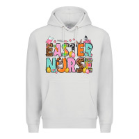 Dove Grey Easter nurse Easter Day Premium Hoodie - HowdyJamesFarm