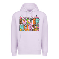 Lilac Easter nurse Easter Day Premium Hoodie - HowdyJamesFarm