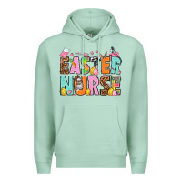 Seafoam Easter nurse Easter Day Premium Hoodie - HowdyJamesFarm