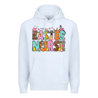 White Easter nurse Easter Day Premium Hoodie - HowdyJamesFarm