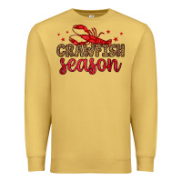 Antique Gold crawfish season Premium Sweatshirt - OliviaCreatesArt