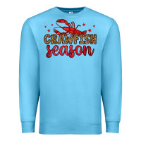 Ocean Blue crawfish season Premium Sweatshirt - OliviaCreatesArt