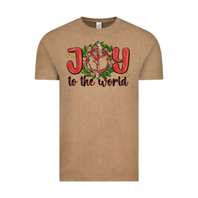 Joy To The World Vintage Tee by MaliasSmallBusiness | Teevron