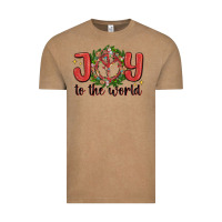 Vintage Coffee joy to the world Vintage Tee - MaliasSmallBusiness