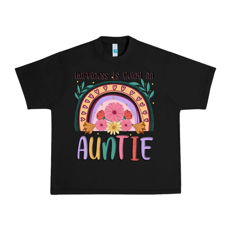 Happiness Is Being An Auntie Urban Heavy Tee by JahusDesignShop | Teevron