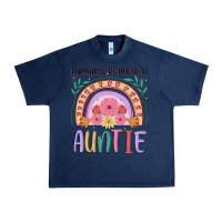 Navy happiness is being an auntie Urban Heavy Tee - JahusDesignShop