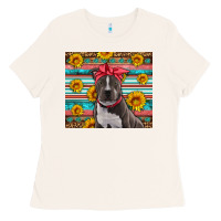 Bone western pitbull Ladies Tee - Artiststas
