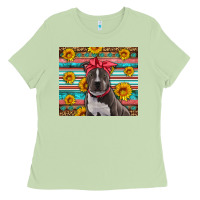 Matcha western pitbull Ladies Tee - Artiststas