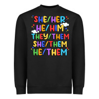 Black pride pronouns Heavyweight Sweatshirt - Artiststas