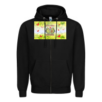 Black let's just avocudde Zipper Hoodie - TumblerDesignByShophia