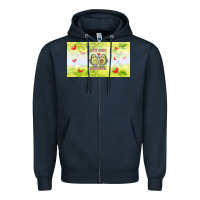 Navy let's just avocudde Zipper Hoodie - TumblerDesignByShophia