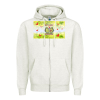 Let's Just Avocudde Zipper Hoodie | Teevron