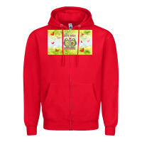Red let's just avocudde Zipper Hoodie - TumblerDesignByShophia