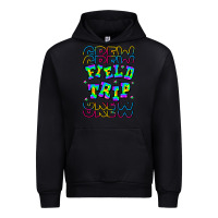 Black Crew Field Trip Urban Hoodie - CowhideDigitalArt