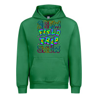 Emerald Crew Field Trip Urban Hoodie - CowhideDigitalArt