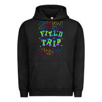 Pigment Black Crew Field Trip Urban Hoodie - CowhideDigitalArt
