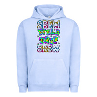 Pigment Grape Ice Crew Field Trip Urban Hoodie - CowhideDigitalArt