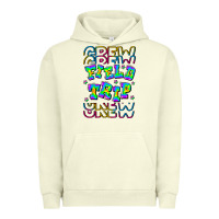 Pigment Pistachio Crew Field Trip Urban Hoodie - CowhideDigitalArt