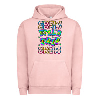 Pigment Salmon Crew Field Trip Urban Hoodie - CowhideDigitalArt