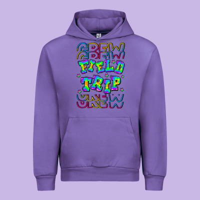 Crew Field Trip Urban Hoodie Designed By Cowhidedigitalart