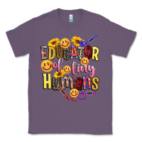 Lavender educator of tiny humans Classic Tee - NancyCooperArtShop