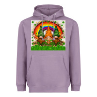 Lavender St. Patrick's Day gnomies tumbler Heavyweight Hoodie - HowdyJamesFarm